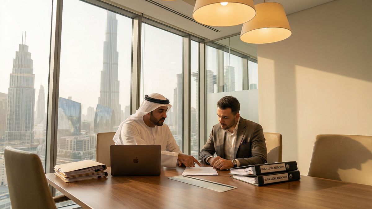 استشارة قانونية مع محامي إماراتي في دبي