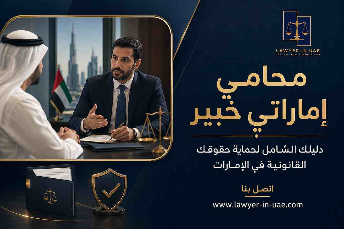 محامي إماراتي خبير